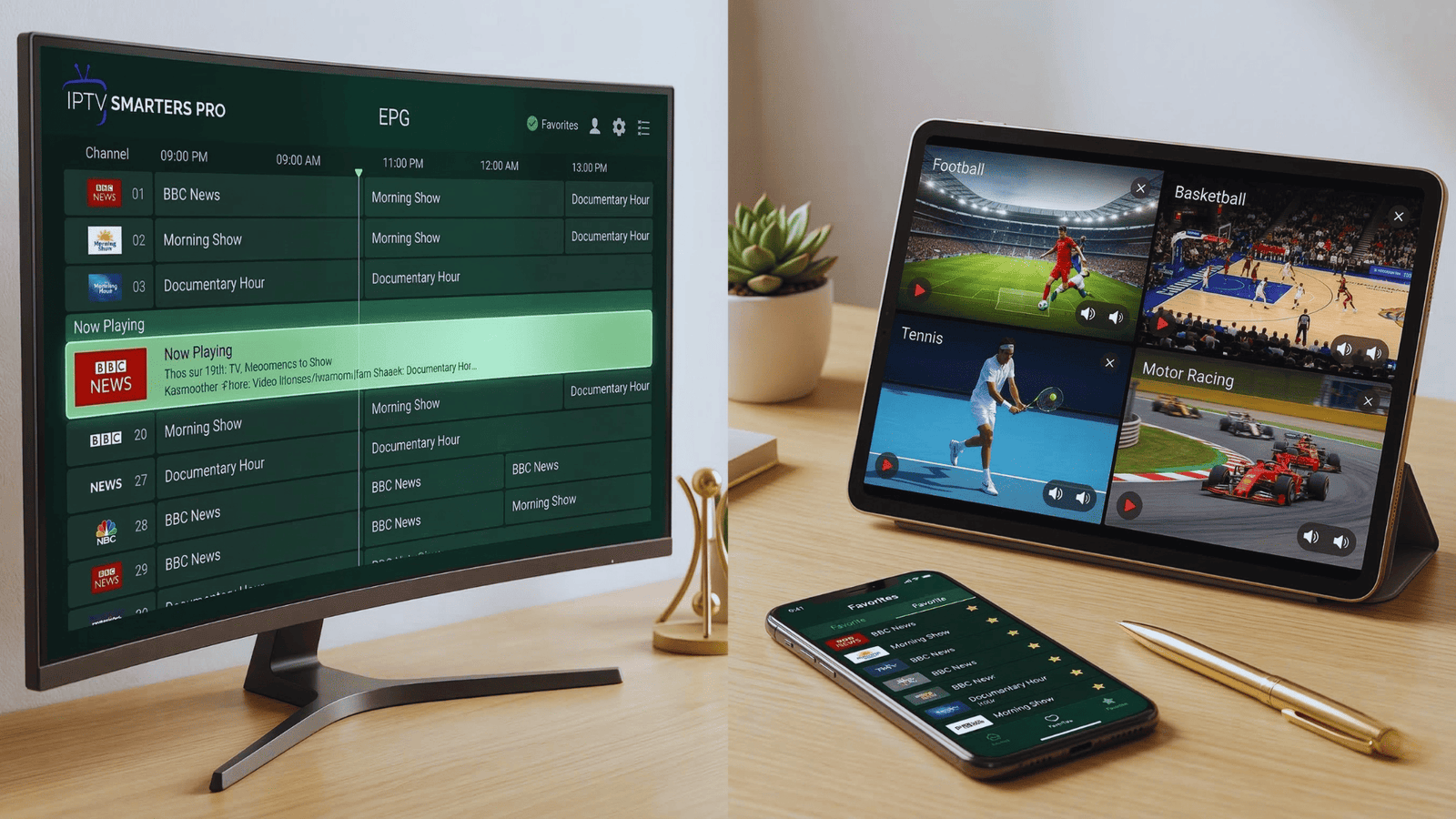 Overzicht van de beste IPTV spelers op Firestick, Smart TV en smartphone