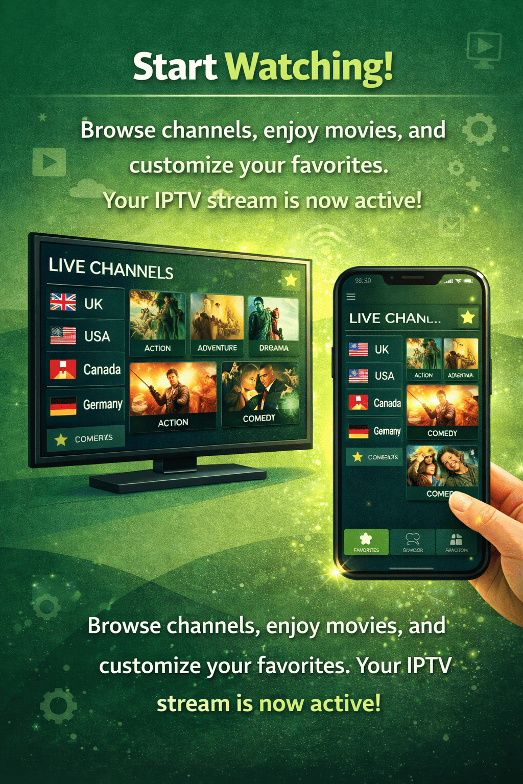Download een IPTV Player App